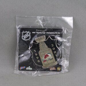 Colorado Avalanche Pin - Stanley Cup Championships by ESC - Inlaid Pin